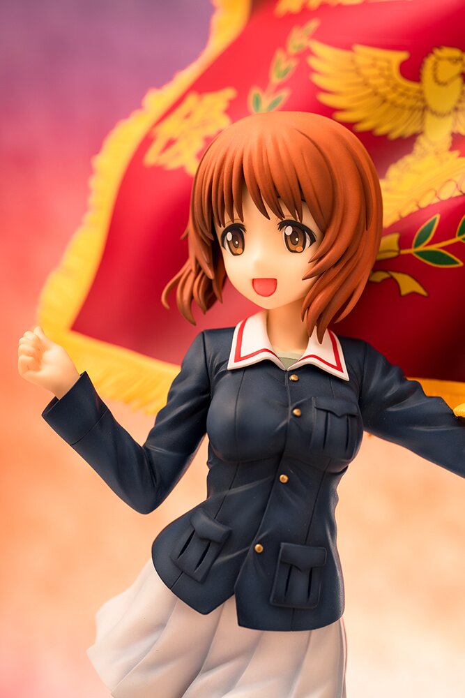 Girls und Panzer der Film Miho Nishizumi National High School Sensha-do  Tournament Championship Flag Ver. 1/7 Scale Figure