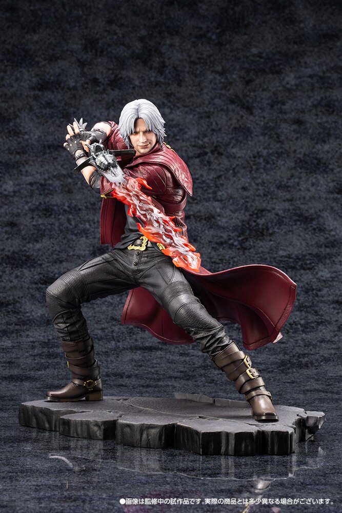 KOTOBUKIYA Devil May Cry 4 DANTE ArtFX Statue Figure (NEW)