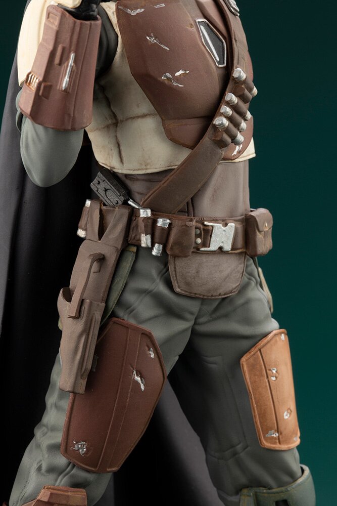 star wars mandalorian artfx  statue