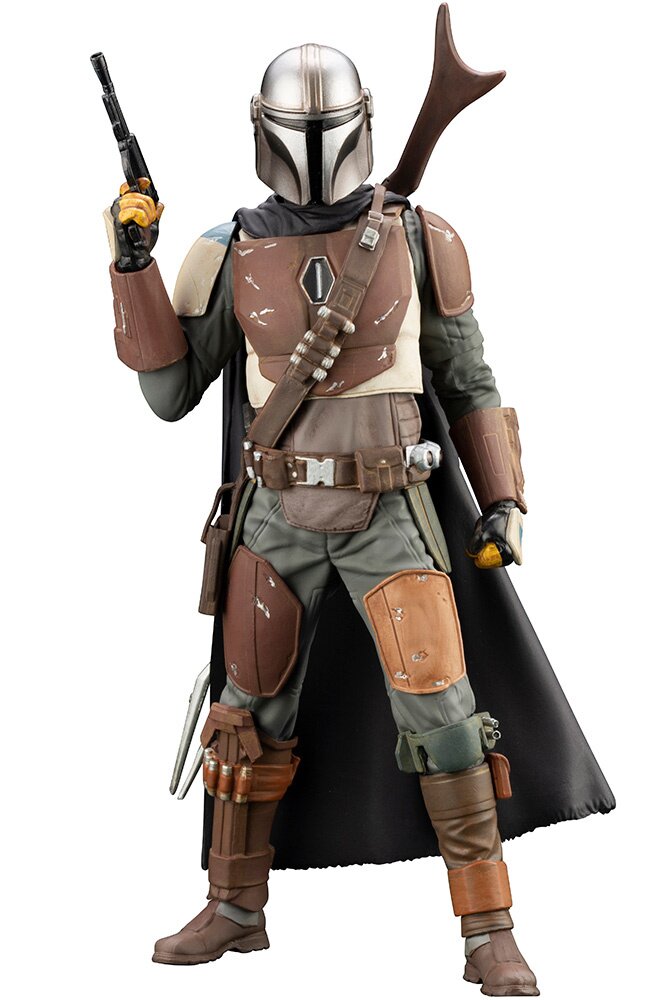 star wars mandalorian artfx  statue