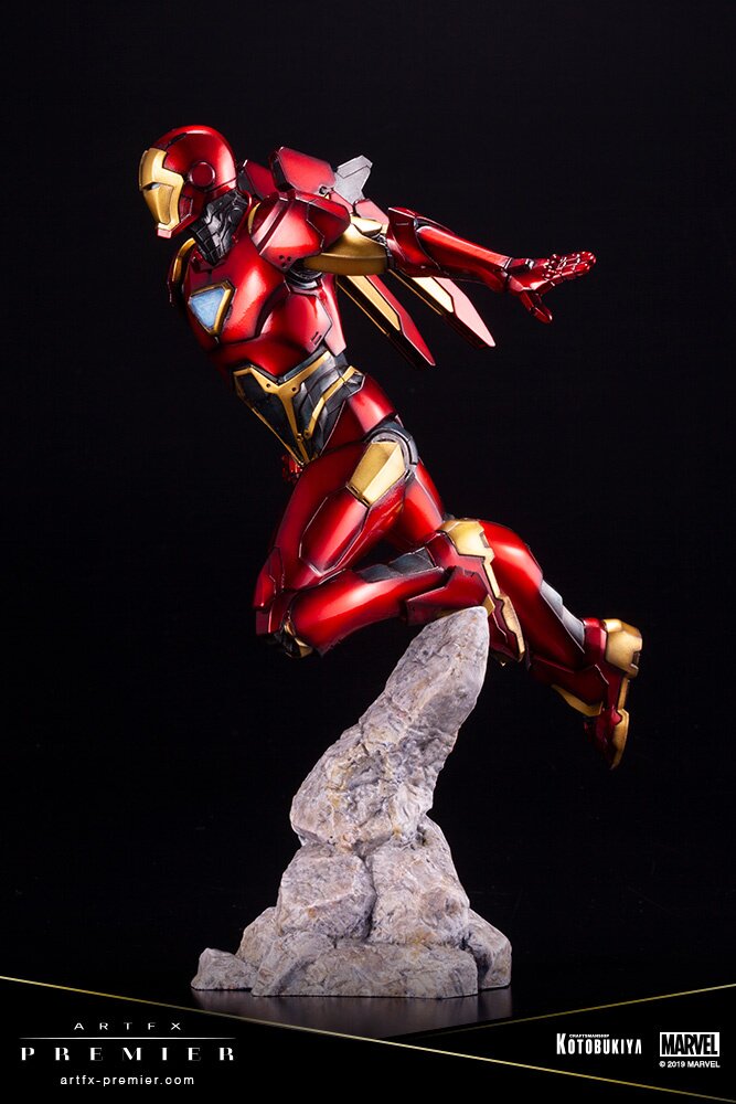 ARTFX PREMIER アイアンマン Amazon.com: Kotobukiya Marvel Iron Man Artfx Premier Statue