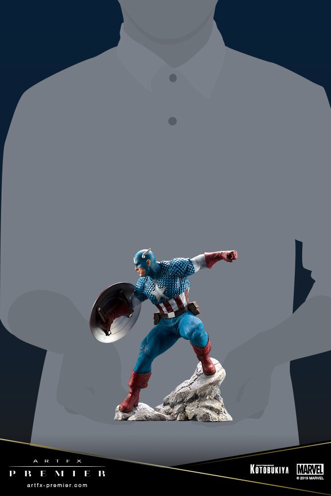 ArtFX Premier Marvel Captain America Figure: KOTOBUKIYA - Tokyo