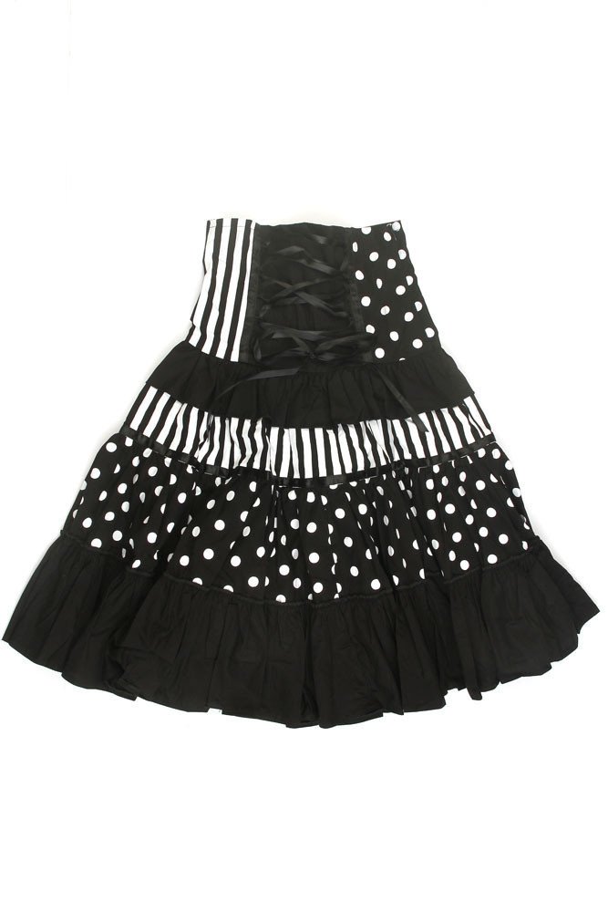 ACDC RAG Dots & Stripes Dress - Tokyo Otaku Mode (TOM)