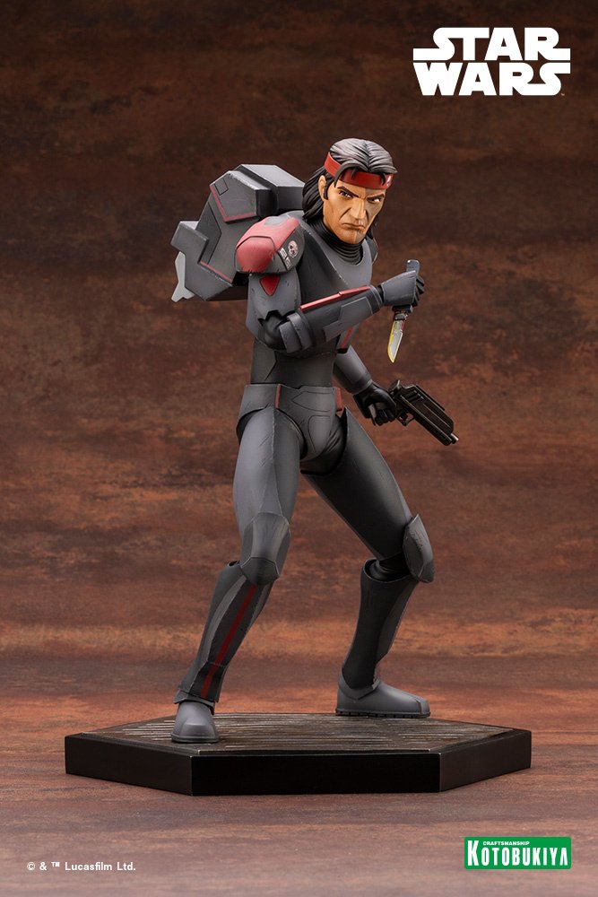 ARTFX ハンター THE BAD BATCH 29-TO0330-01 ArtFX Star Wars: The Bad Batch Hunter: KOTOBUKIYA - Tokyo Otaku
