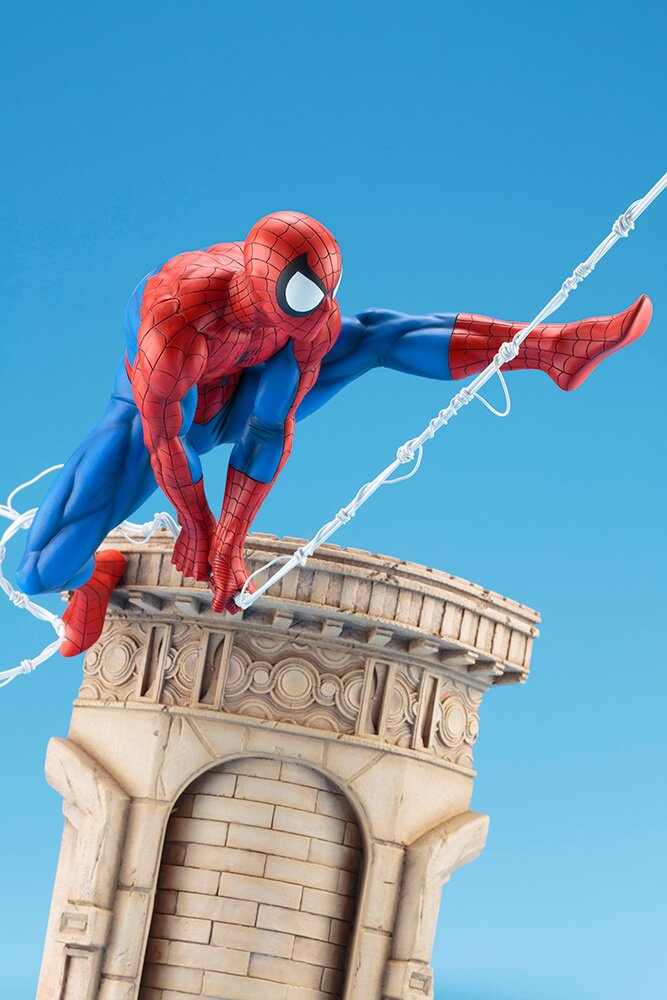ArtFX Marvel Spider-Man Webslinger Figure: KOTOBUKIYA - Tokyo