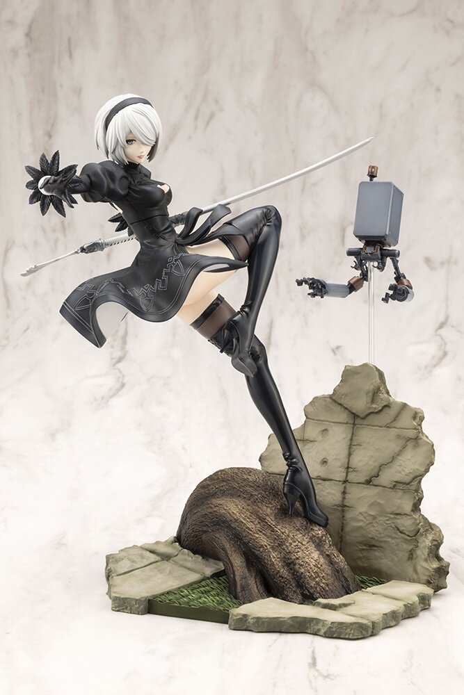 NieR Automata Ver1.1a ArtFX J 2B 1/8 Scale Figure – USA
