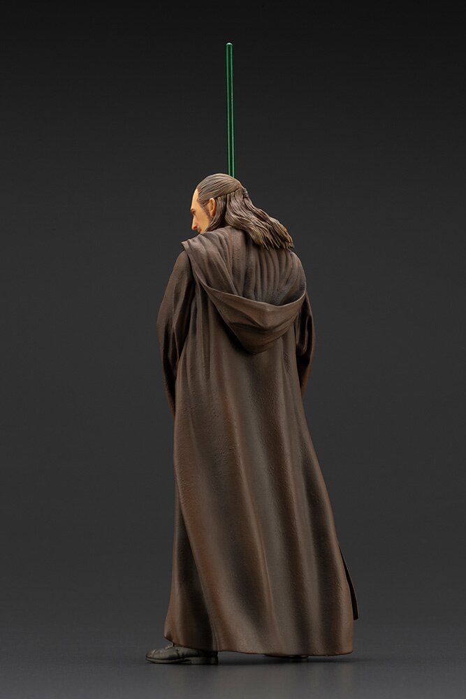 Kotobukiya ARTFX+ Star Wars The Phantom Menace Qui-Gon Jinn Figure Brown -  US