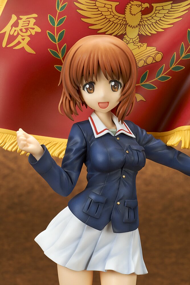 Girls und Panzer der Film Miho Nishizumi National High School Sensha-do  Tournament Championship Flag Ver. 1/7 Scale Figure