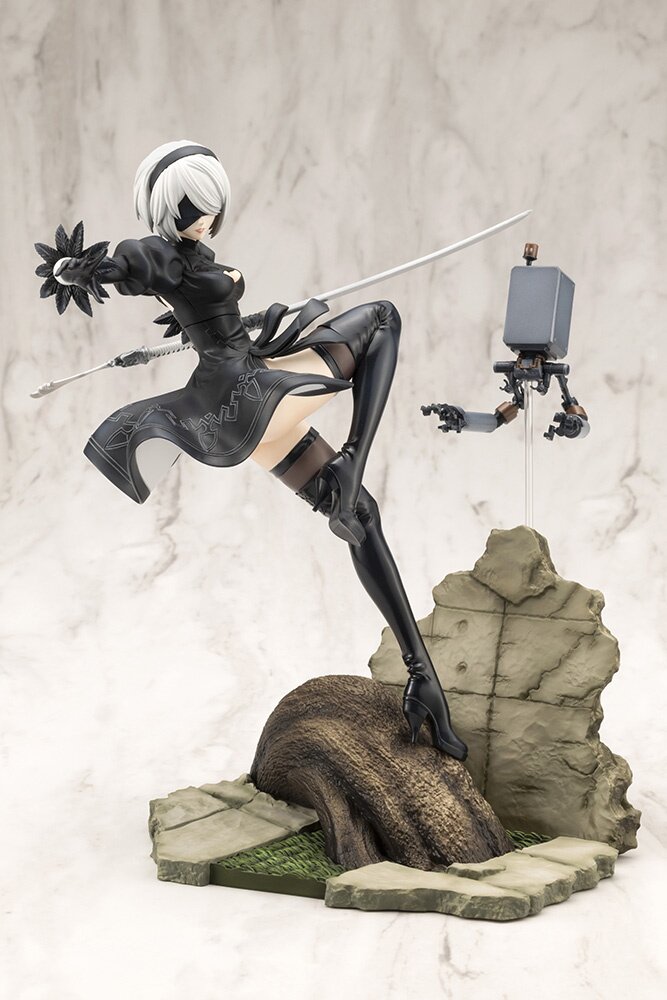 NieR:Automata 2B ver.1.1a フィギュア NieR: Automata Ver 1.1a 2B 1/7 Scale Figure: MAX FACTORY - Tokyo