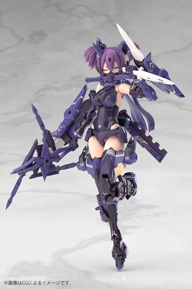 ASRA NINJA & ARCHER SHADOW EDITION セット Megami Device Asra Ninja Kaname: Shadow Edition Full Package