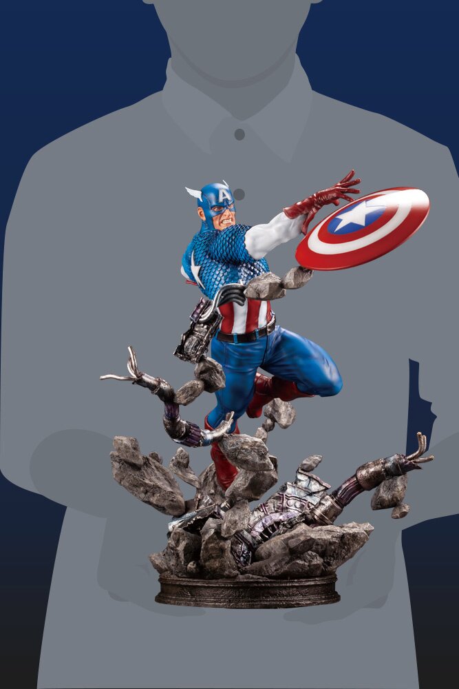 Kotobukiya 1/6 Winter Soldier Fine Art Statue Captain
