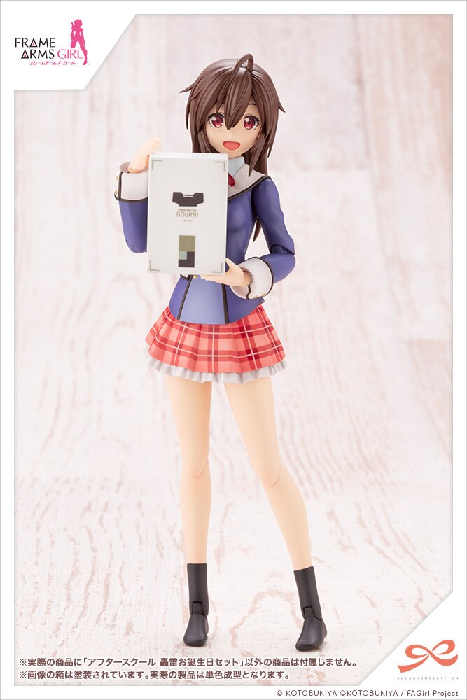 Sousai Shojo Teien x Frame Arms Girl After School Gourai Birthday Set ...