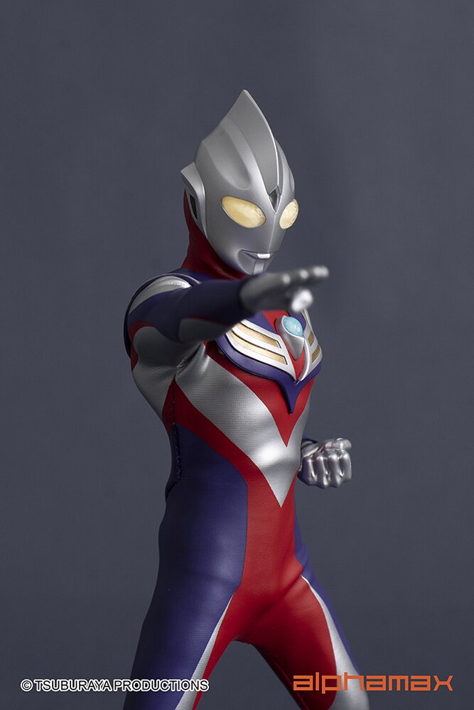 Ultraman Tiga Non-Scale Action Figure: Alphamax - Tokyo Otaku Mode (TOM)