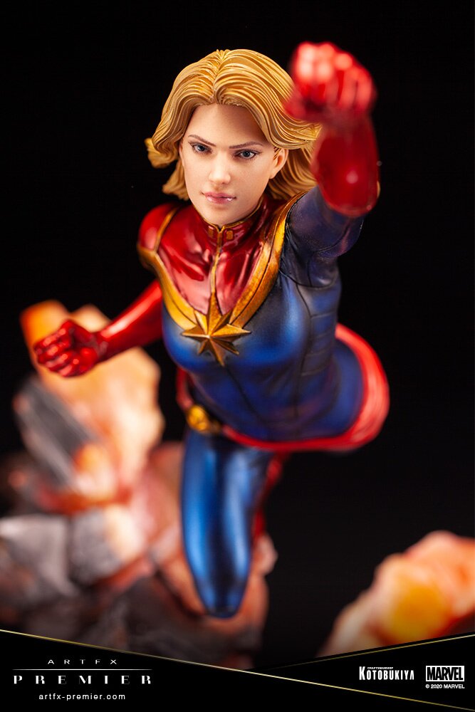 ARTFX PREMIER キャプテン・マーベル MARVEL UNIVERSE ArtFX Premier Marvel Universe Captain Marvel: KOTOBUKIYA