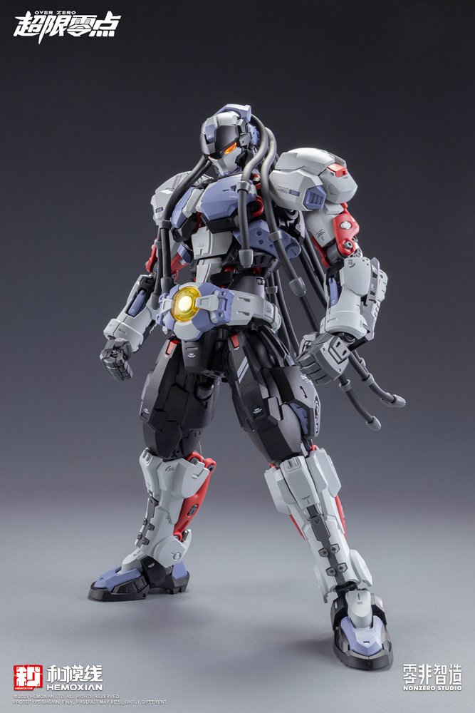 HiPlay HEMOXIAN Tastier – Figurine 1:10 à Assembler, Style Cyberpunk Avec Armes Et Accessoires, Kit De Modélisme Pour Adultes Et Collectionneurs Avertis