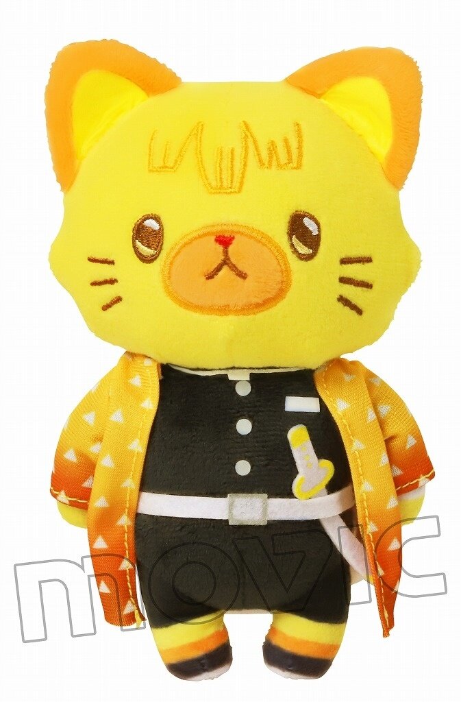 Cat 鬼滅の刃 Demon Slayer Cat Plush Keychain Collection - Tokyo Otaku