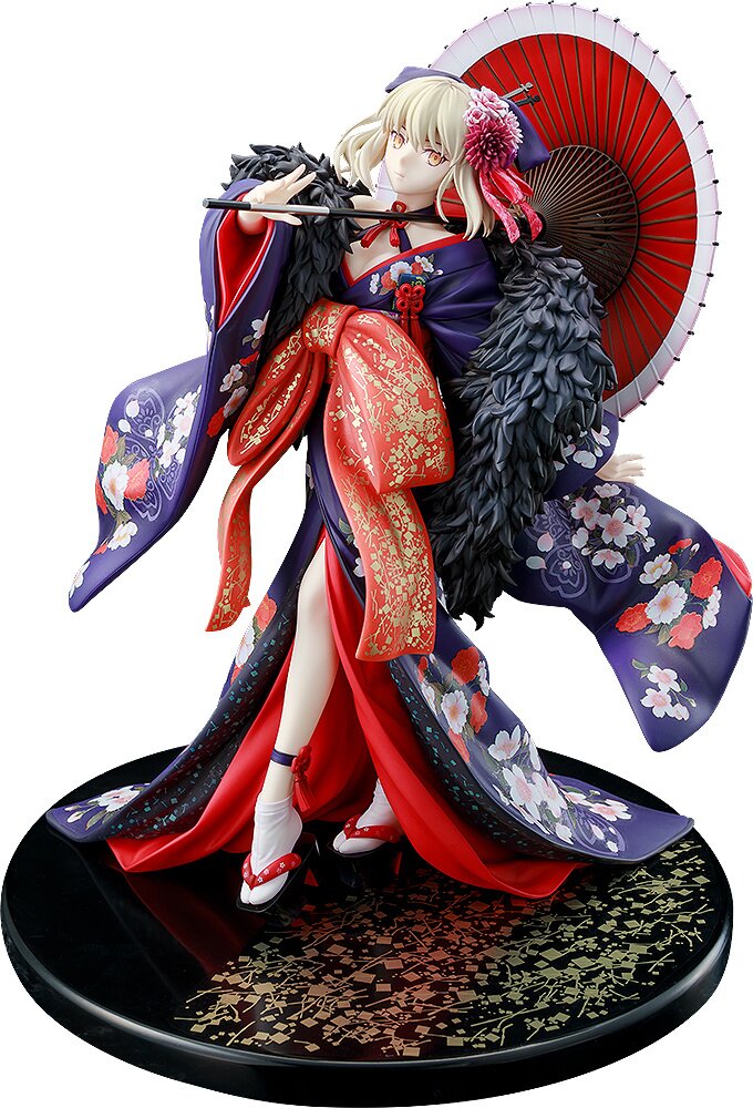 Fate SABER 1/7スケールフィギュア 晴着 ver. Fate/Stay Night Unlimited Blade Works Saber Haregi Ver. - 1
