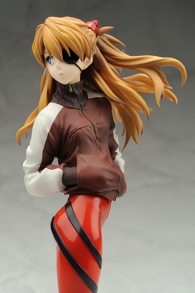 【12月スーパーSALE 15%OFF】 Redo (Not) Can You 3.0 Evangelion: Reproduction Exclusive GLOBAL EVA Asuka Figure Complete 1/7 Ver. Jersey Shikinami Langley  小物