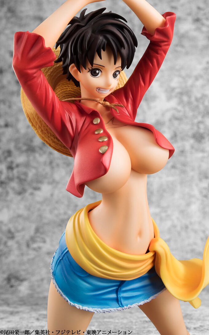 A Sexy Scantily Clad Luffy Its No Dream Pre Orders Open For Megahouses P O P I R O Figure Press Release News Tom Shop Figures Merch From Japan