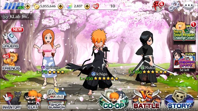 BLEACH: Brave Souls - Action mobile game due this Spring in Japan - MMO  Culture