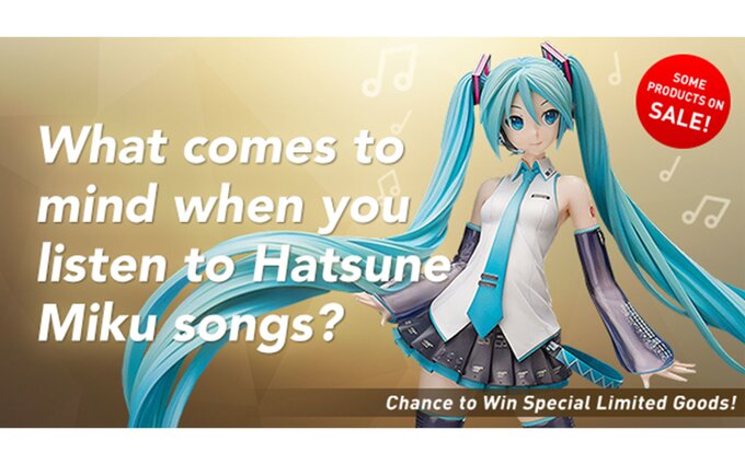 What Comes To Mind When You Listen To Hatsune Miku Songs Music News Tom Shop Figures Merch From Japan