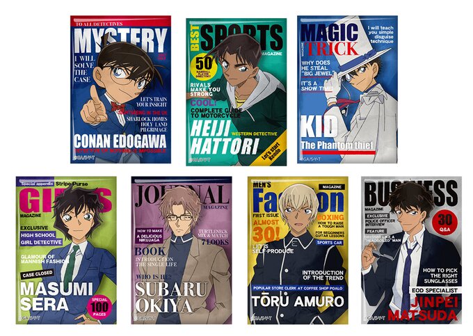 New Detective Conan Goods Released for Crimson Love Letter
