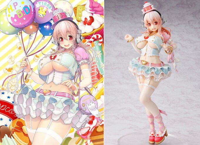 Super Sonico Celebrates 10 Years in the Business with Fan Book and