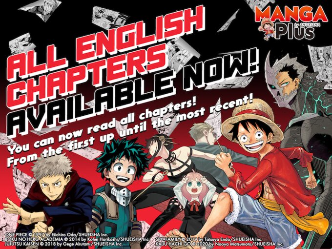Catálogo Manga Plus: todos los títulos en inglés y español - El Palomitrón