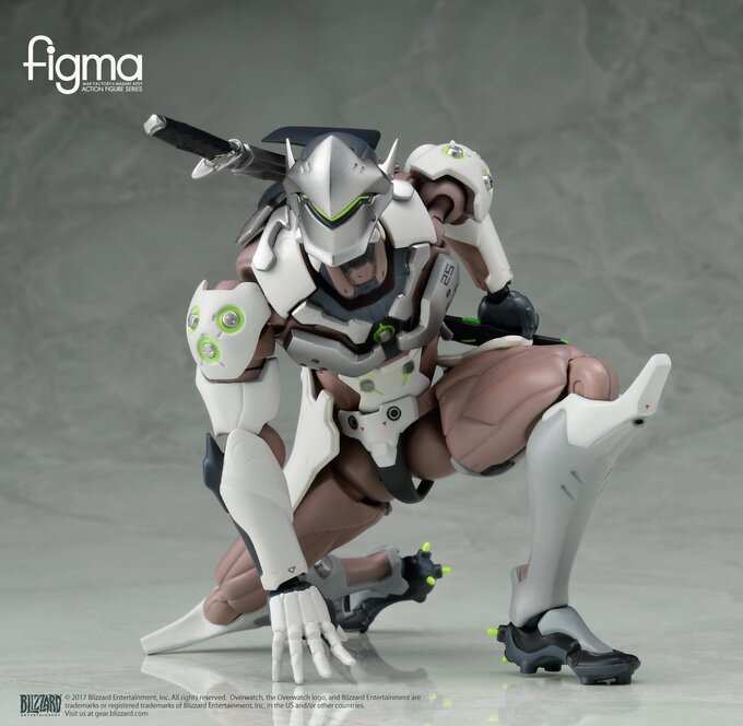 Genji of Overwatch Recreated as Posable figma! | Figure News