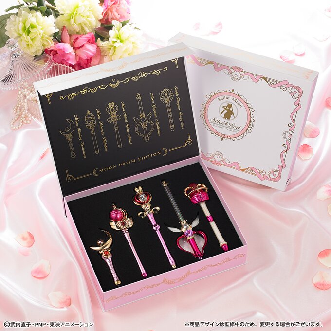 セーラームーン stick &Rod ライトアップエディション　25th 美少女戦士セーラームーン Stick＆Rod ～Light Up Edition～：美