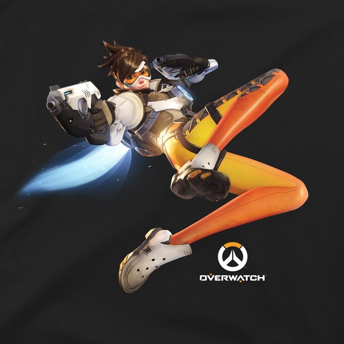 Jinx Has An Overwatch Clothing Line Featuring Tracer And Winston