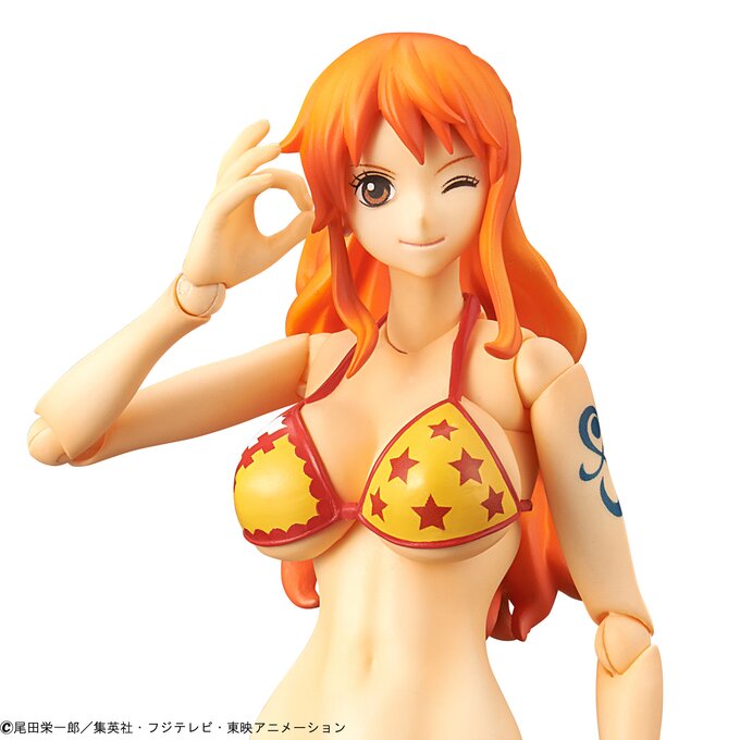 Ahoy There Landlubbers! It's Nami in Her Bikini Top and