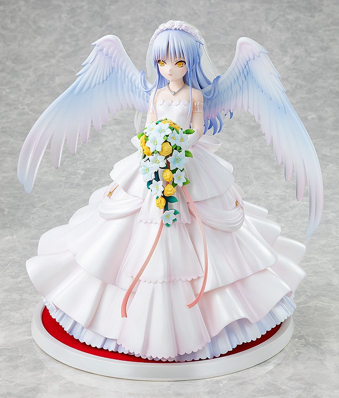 新品 Angel Beats! LEDライトパネルセット ゆり＆かなで 限定品 Angel Beats! Kanade Tachibana: Wedding Ver. 1/7 Scale Figure