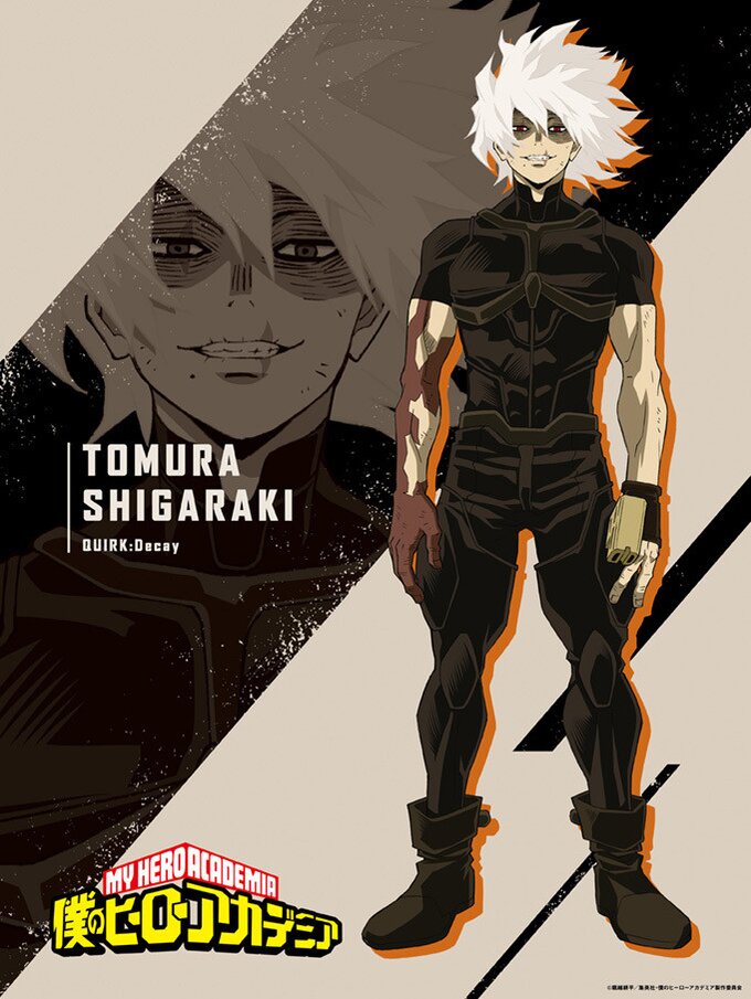 shigaraki S6 OP  Anime, Tomura shigaraki, My hero academia