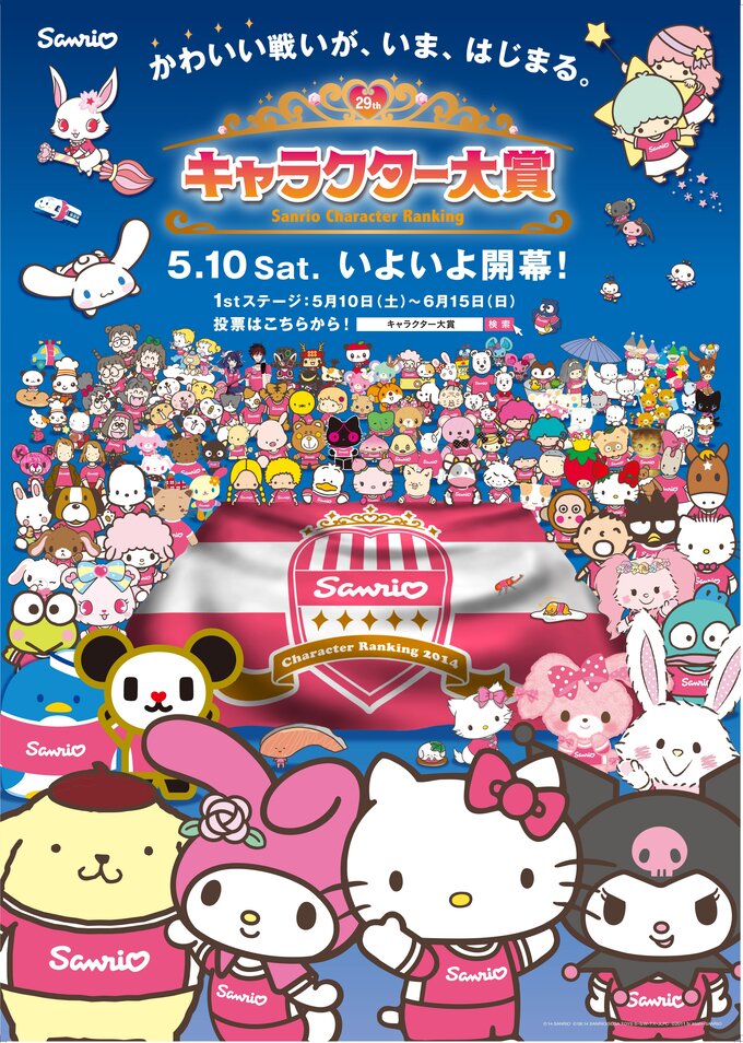 Sanrio character ranking!