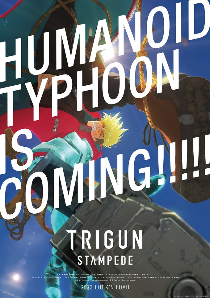 First episode trailer for Trigun reboot released, series starts