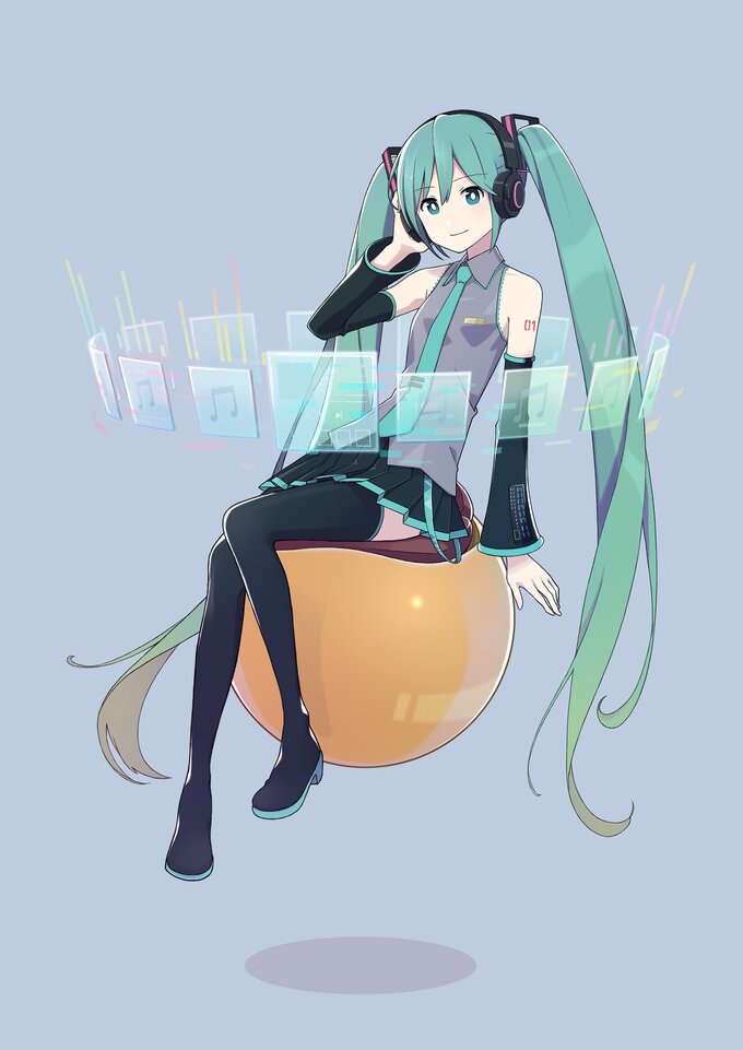 初音ミク×アニON STATION MUSIC CAFE LEN Hatsune Miku Anni On Station Music Cafe Len | eBay
