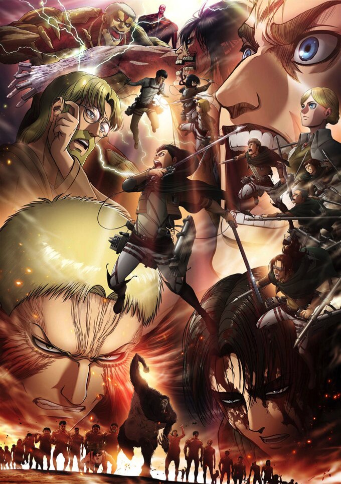 Attack on Titan: The Final Season - Part 3' New Key Visual : r