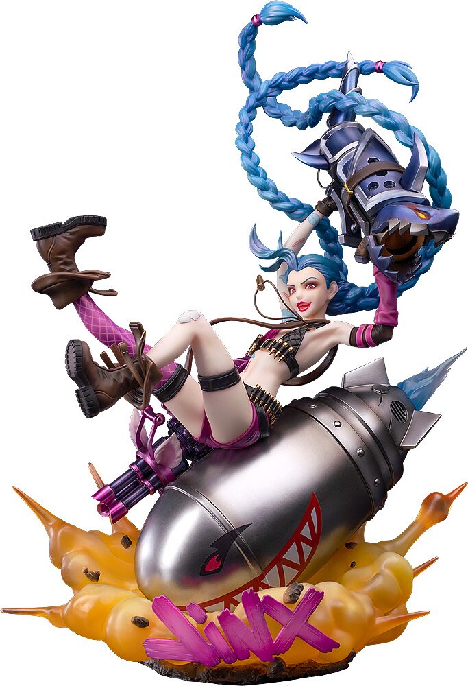 リーグ・オブ・レジェンド LoL ジンクス 1/7 フィギュア[Myethos] Myethos Jinx 1/7 Scale Figure | Riot Games Store