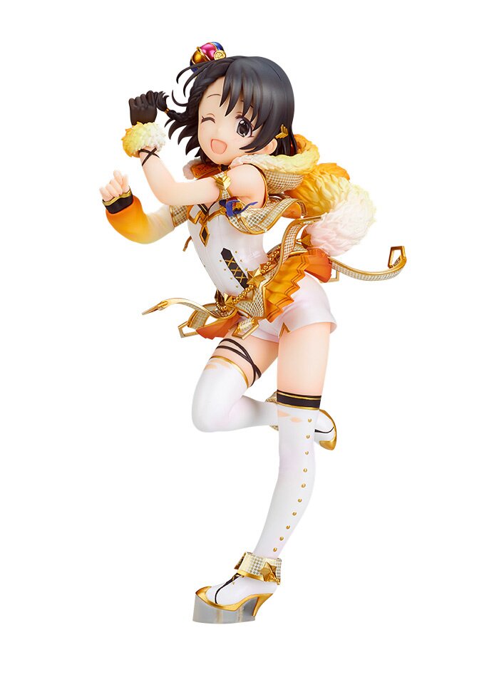 The Idolm@ster Cinderella Girls Chie Sasaki: Party Time Gold Ver. 1/7 Scale  Figure