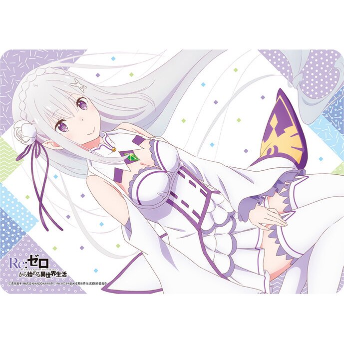 Re:Zero -Starting Life In Another World- Character Rubber Mat Emilia Ver. 2 Revival - Tokyo Otaku Mode (TOM) Re:Zero -Starting Life In Another World- Character Rubber Mat Emilia Ver. 2 Revival - Tokyo Otaku Mode (TOM)