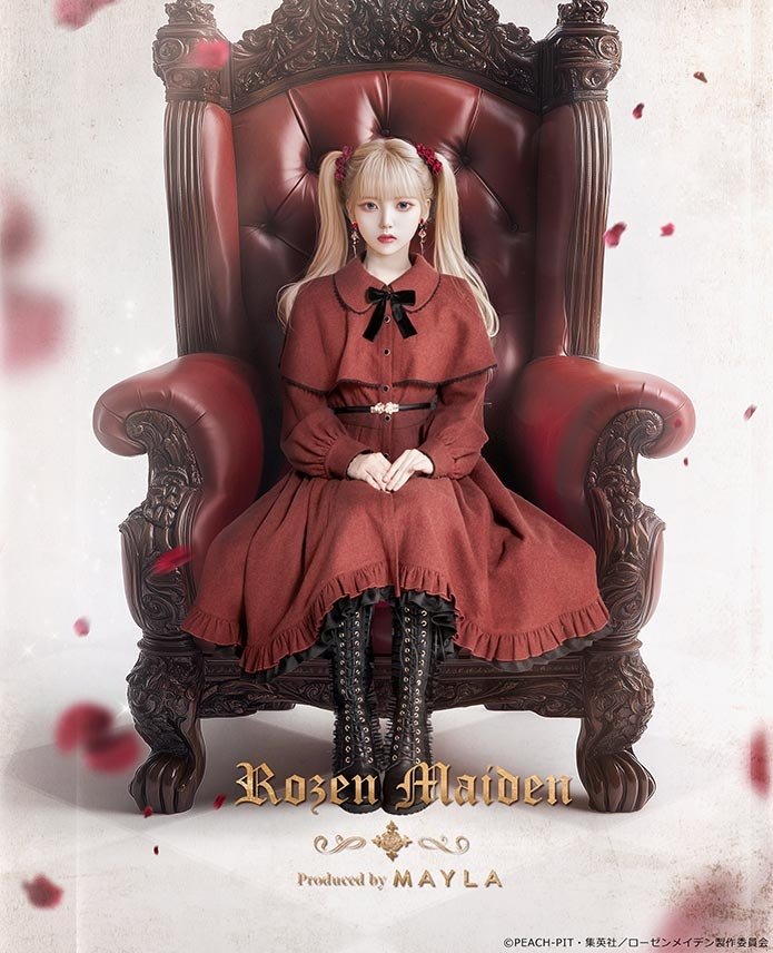 MAYLA Gaun Ikonik Shinku Rosen Maiden