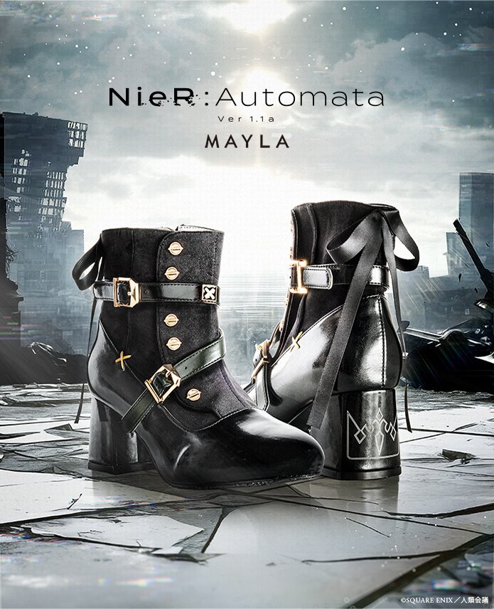 MAYLA NieR:Automata Ver1.1a Iconique Shoes Objet Boots 9S 14% OFF