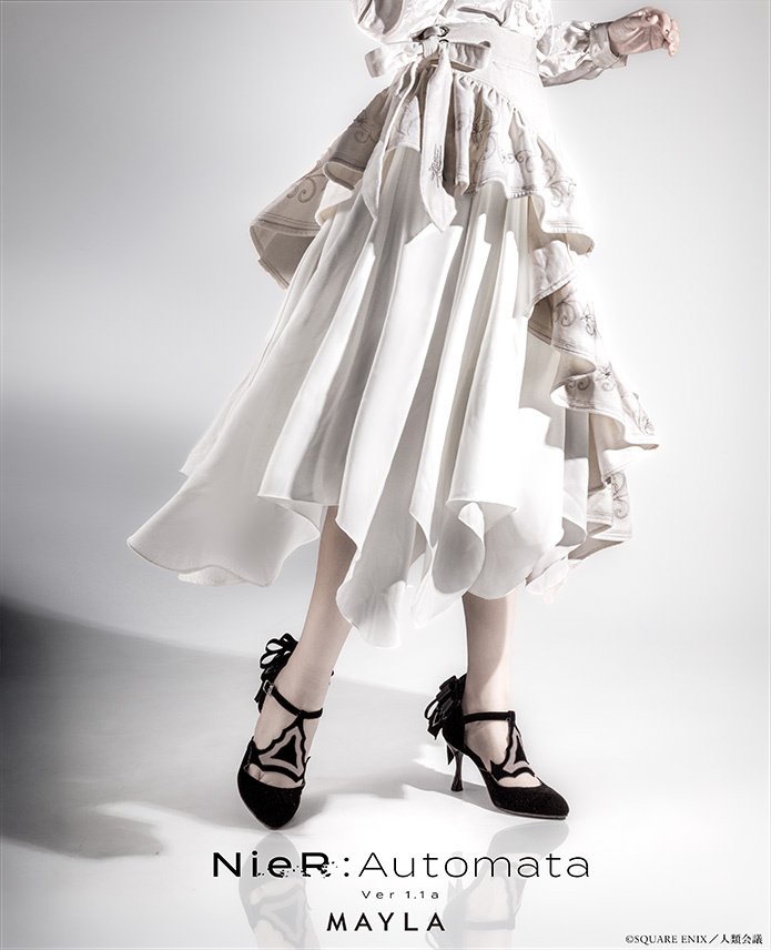 MAYLA NieR:Automata Ver1.1a 2B Iconique Skirt Virtuous White