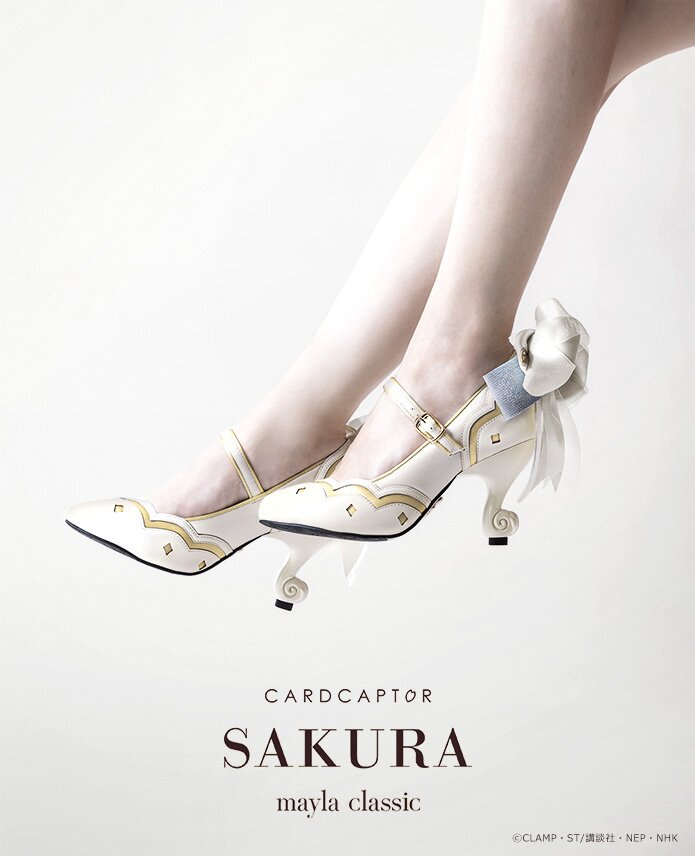 MAYLA Cardcaptor Sakura Iconique Shoes Objet Pumps Clear