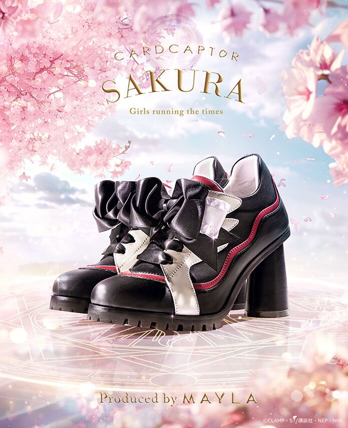 MAYLA Cardcaptor Sakura Iconique Heel Sneakers Academic