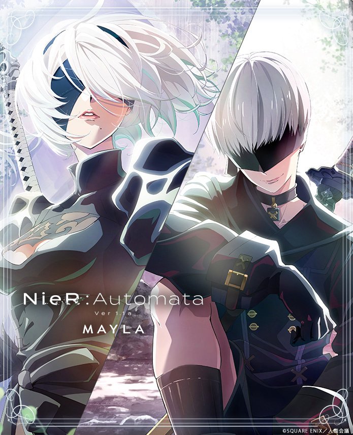 MAYLA NieR:Automata Ver1.1a Iconique Hair Objet Majeste + Kanzashi