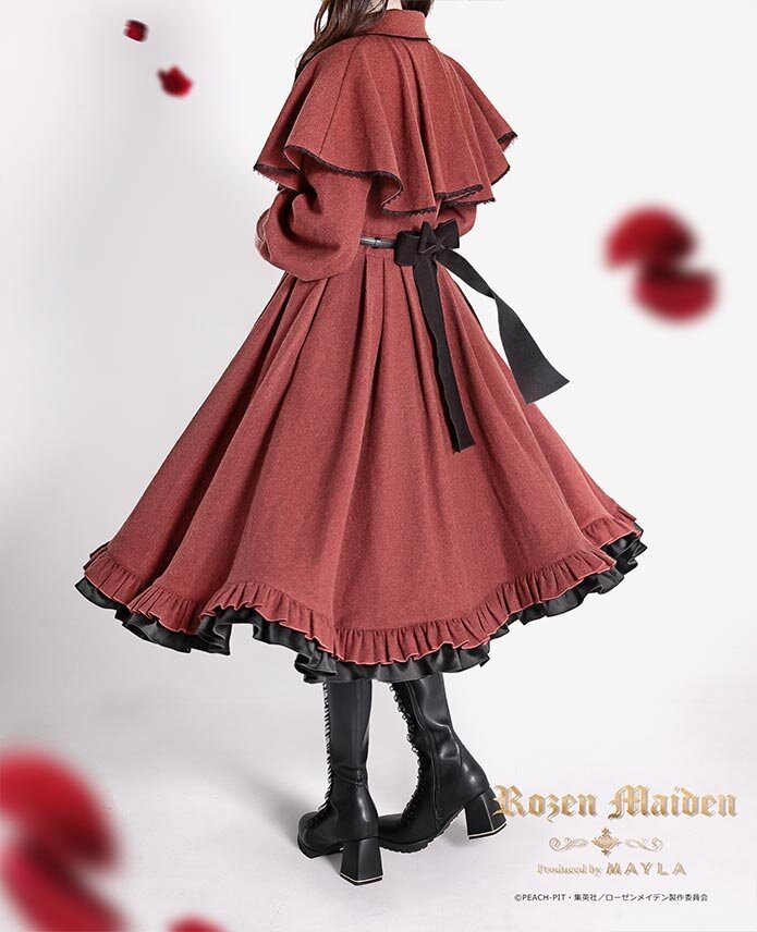 [KINDERSALMON] Maiken Dress ★すぐ品切れ★ MAYLA Rozen Maiden Iconic Coat Dress Shinku: Mayla - Tokyo