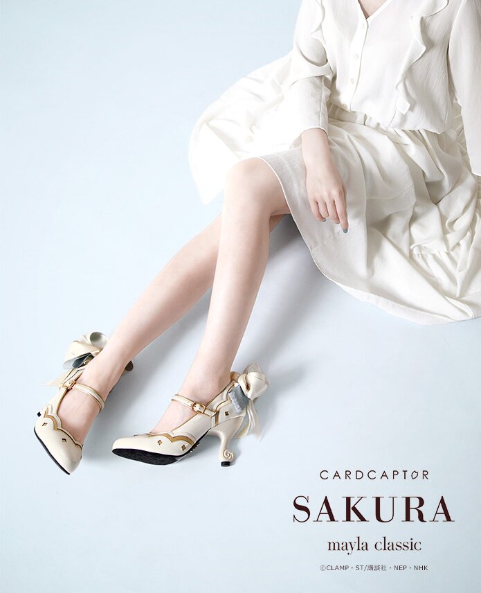 MAYLA Cardcaptor Sakura Iconique Shoes Objet Pumps Clear