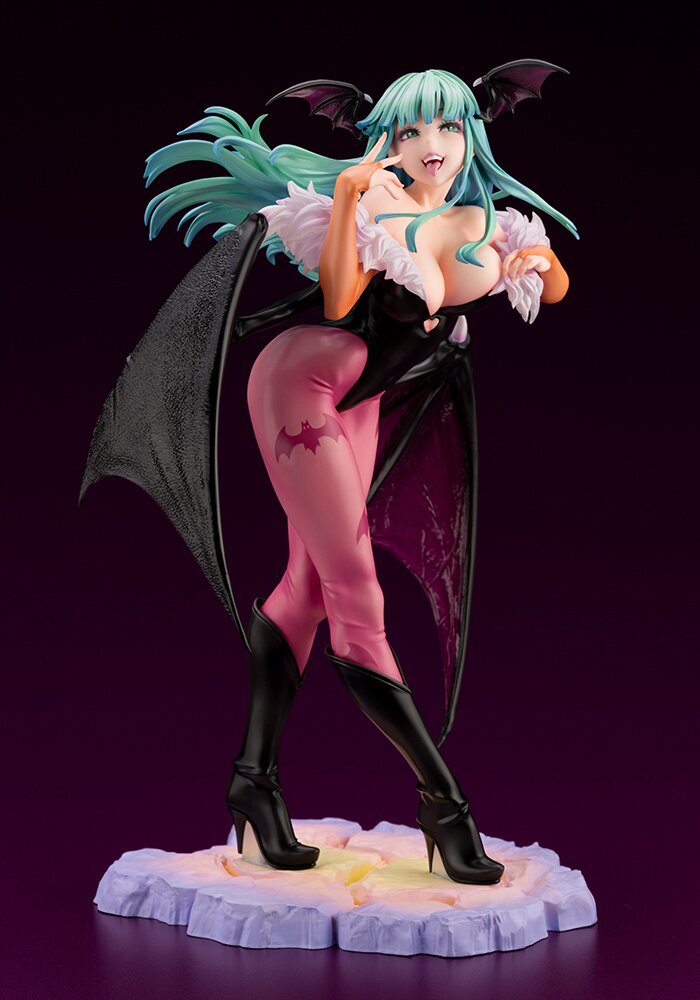 モリガン　Kotobukiya Darkstalkers フィギュア　正規品 Darkstalkers Bishoujo Statue Morrigan: KOTOBUKIYA - Tokyo Otaku